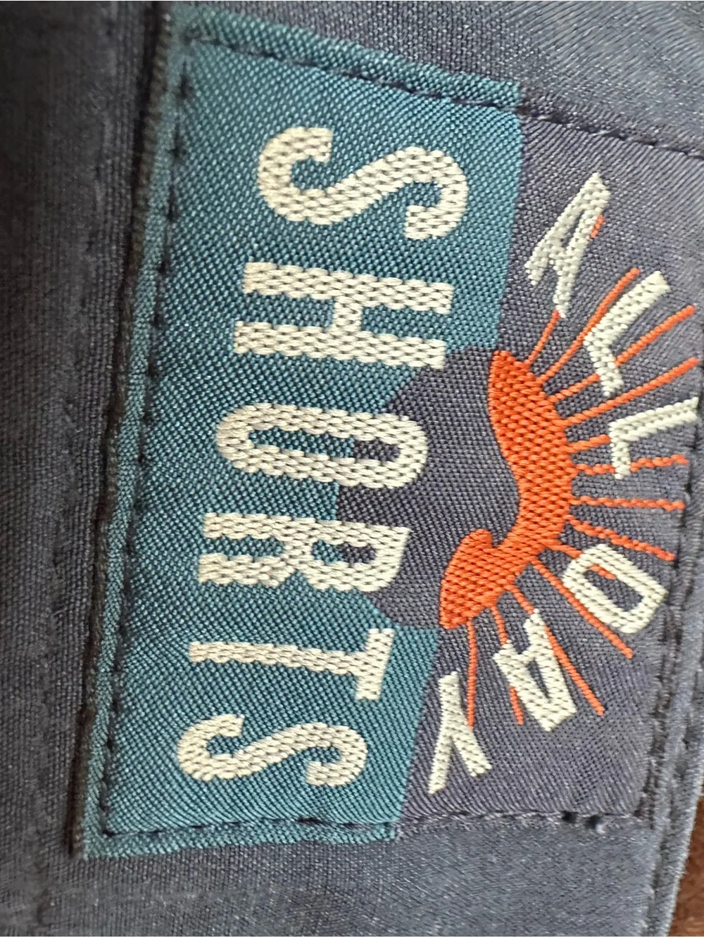 Bundle of 2- All Day Shorts, Faherty, size 36, green and blue